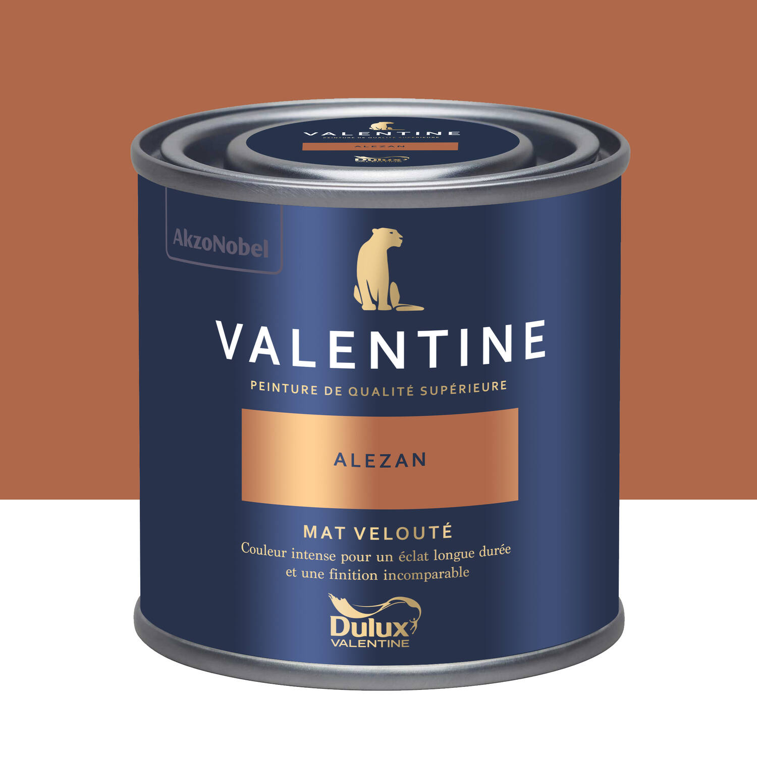 Peinture Valentine Mat Velouté Alezan 0,125L- DULUX VALENTINE