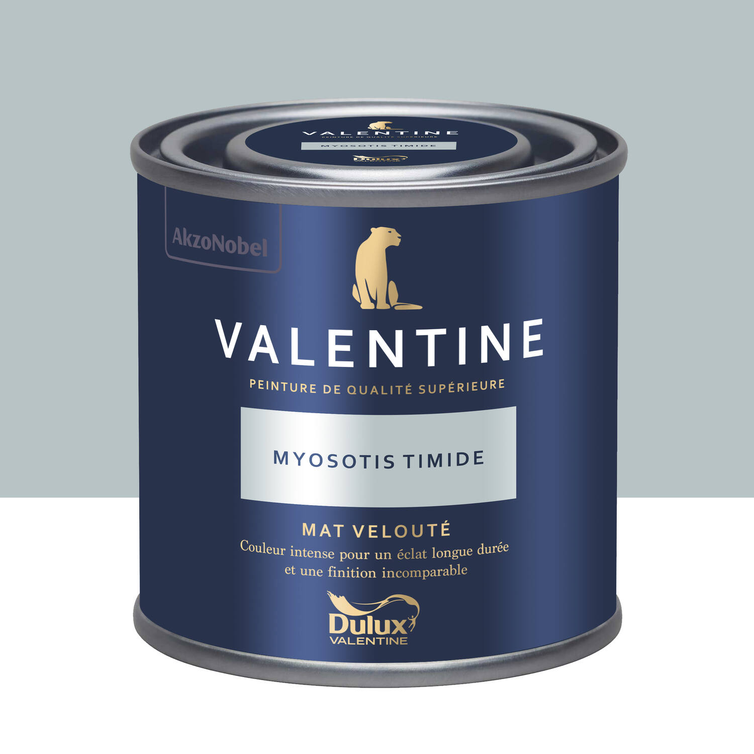 Peinture Valentine Mat Velouté Myosotis Timide 0,125L- DULUX VALENTINE