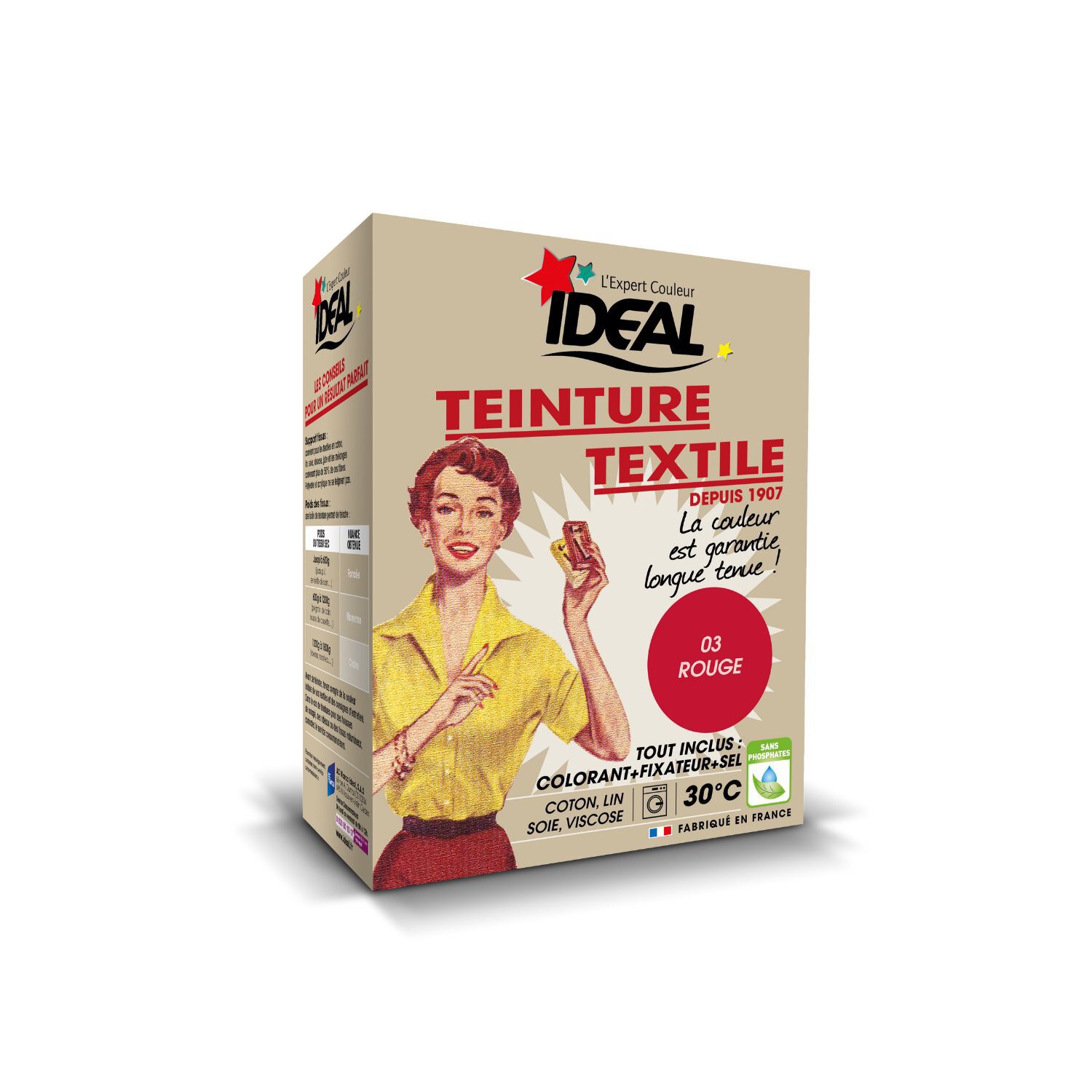 Teinture Tomate cerise/rouge 350 g - IDEAL