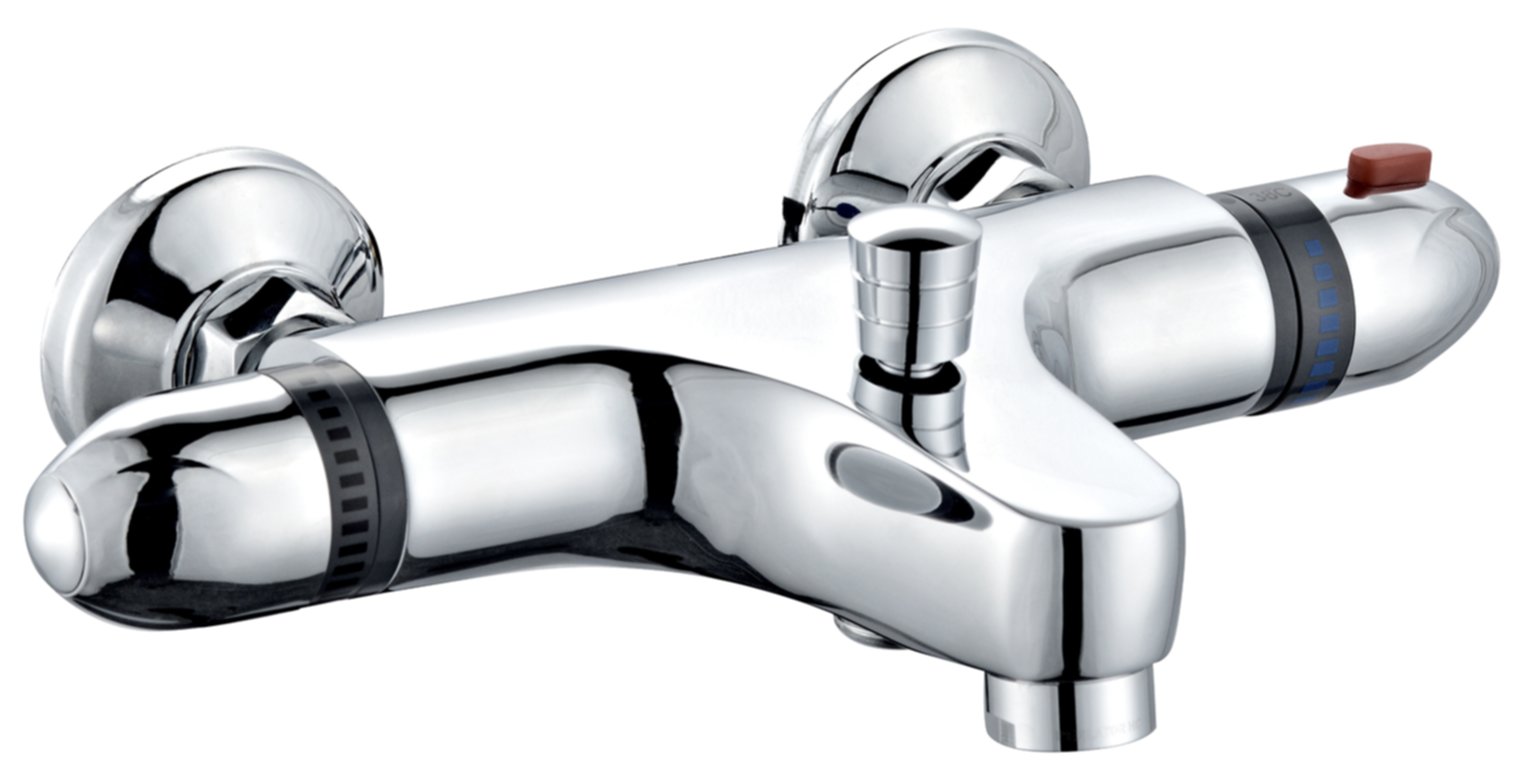 Thermostatique bain/douche Onyx 3 chromé - ROUSSEAU