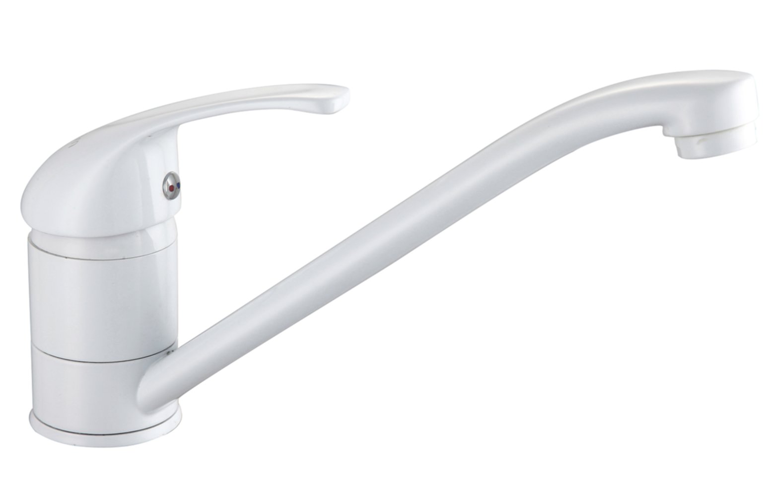 Mitigeur d'évier Cardiff blanc - ROUSSEAU