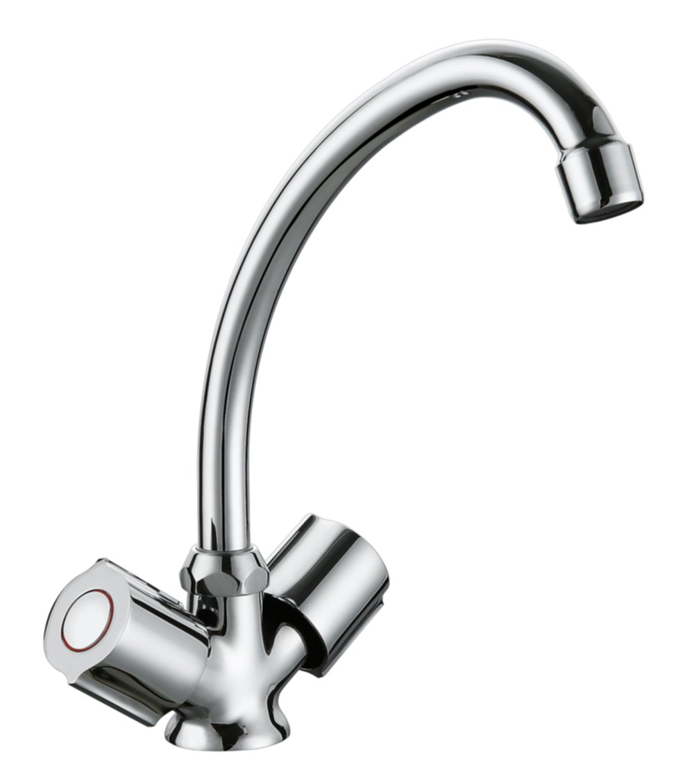 Mélangeur lavabo ibiza 2 nf chrome
