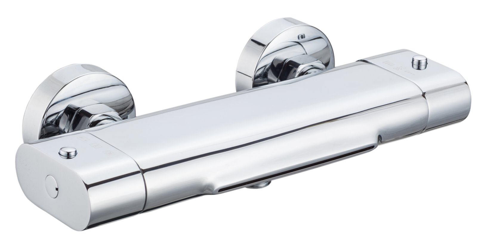 Thermostatique bain/douche matcha chrome