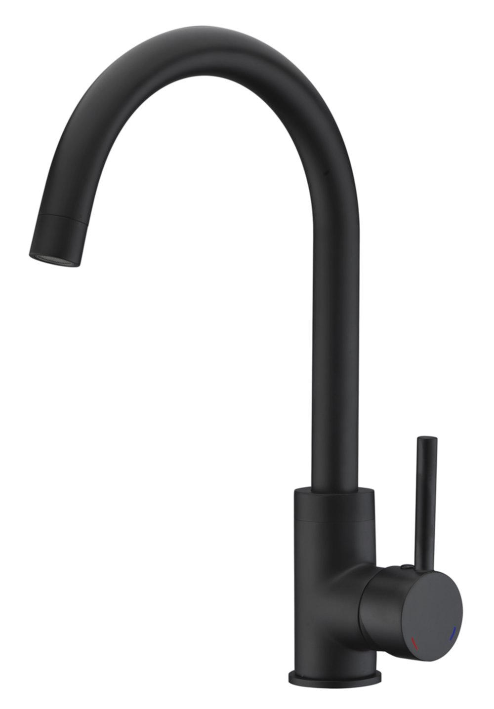 Mitigeur évier Ilo noir - ROUSSEAU SANITAIRE