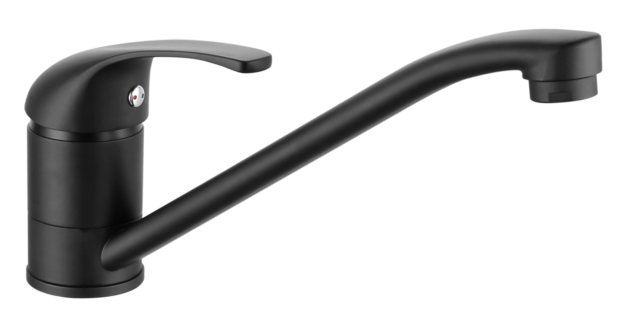 Mitigeur évier cardiff noir mat