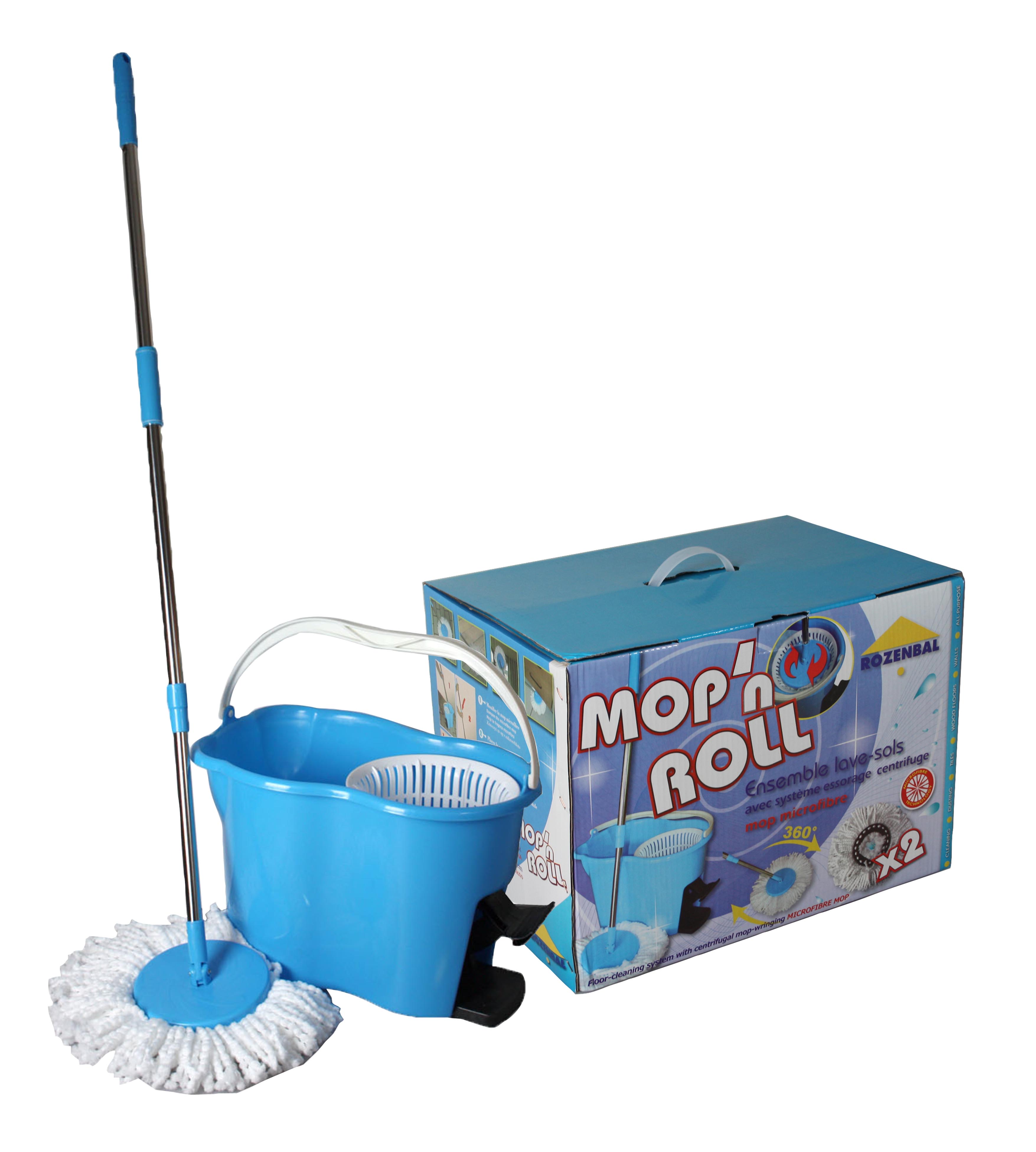 Ensemble lavage du sol Mop'n roll - MR BRICOLAGE