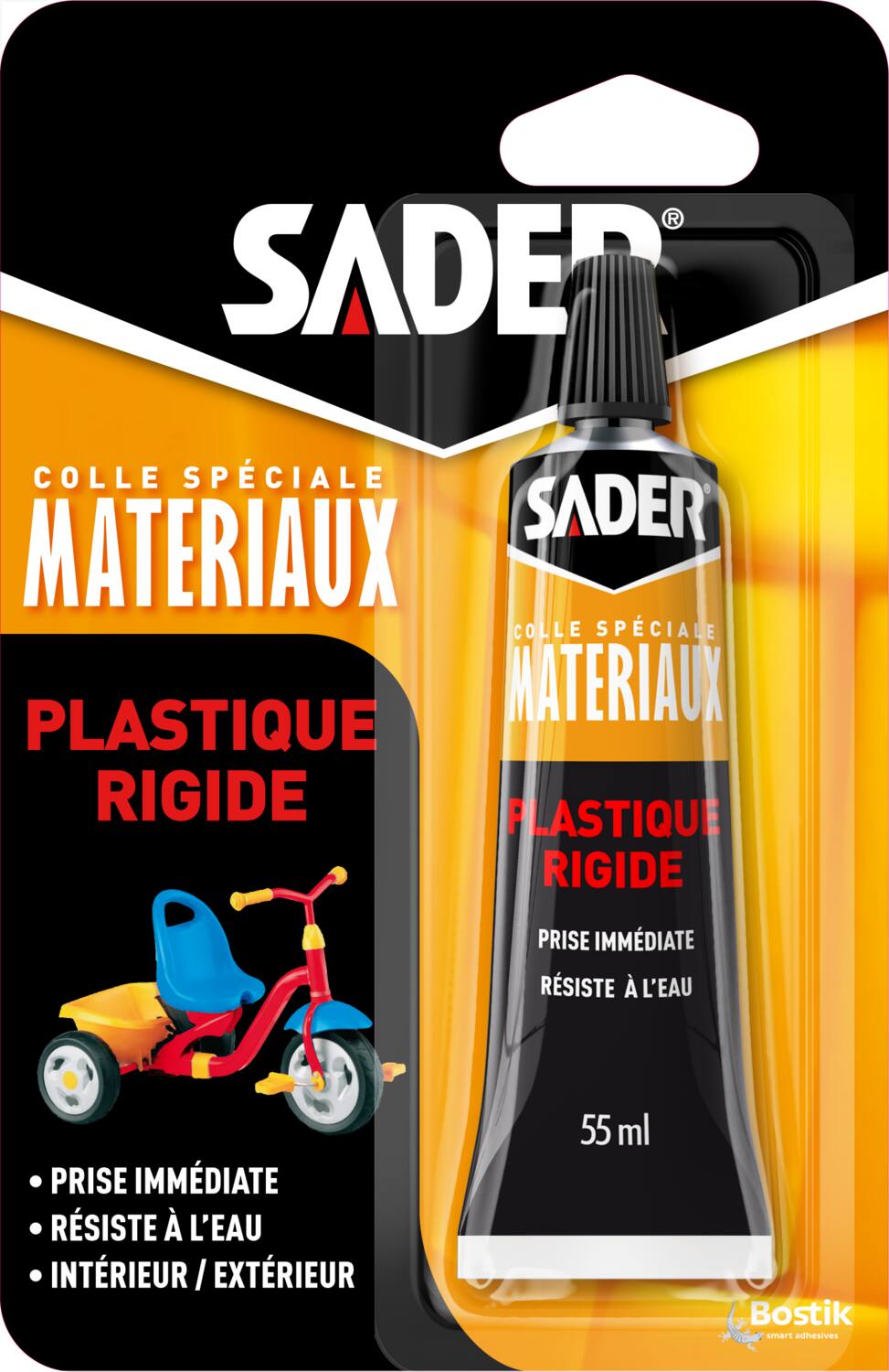 Colle Plastique Rigide 55ml - SADER