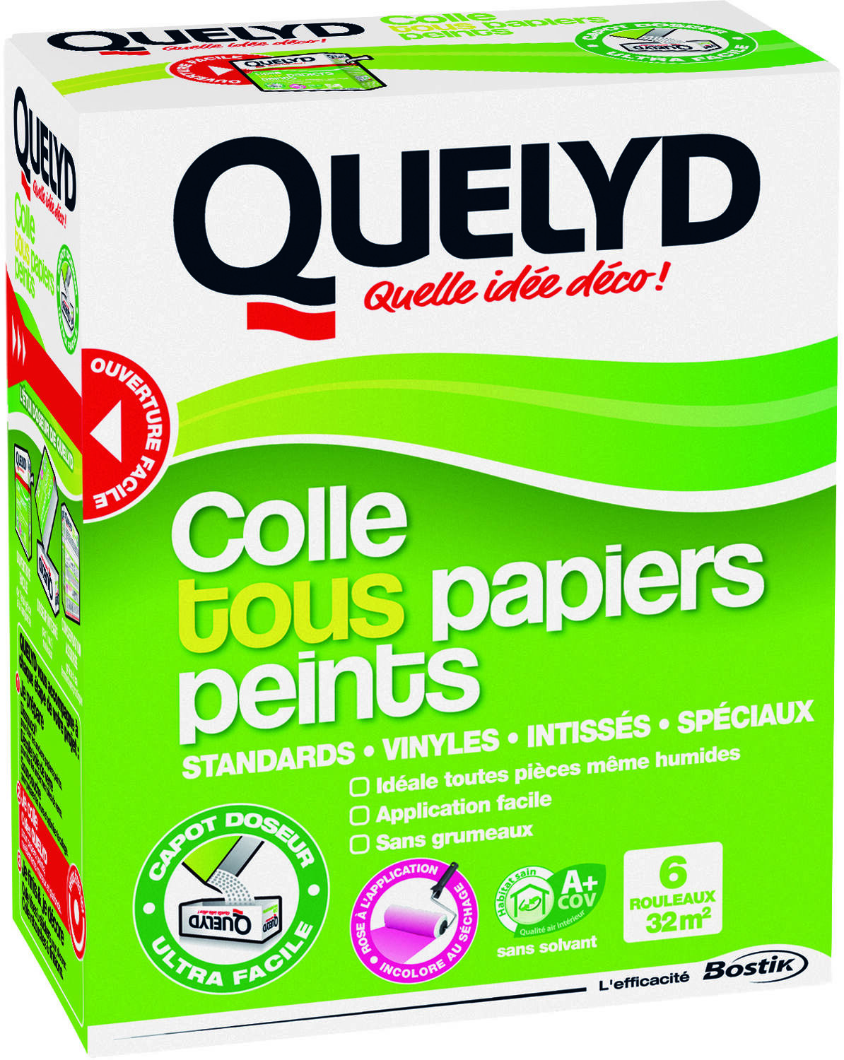 Colle papier peint tous papiers peints 300 g - QUELYD