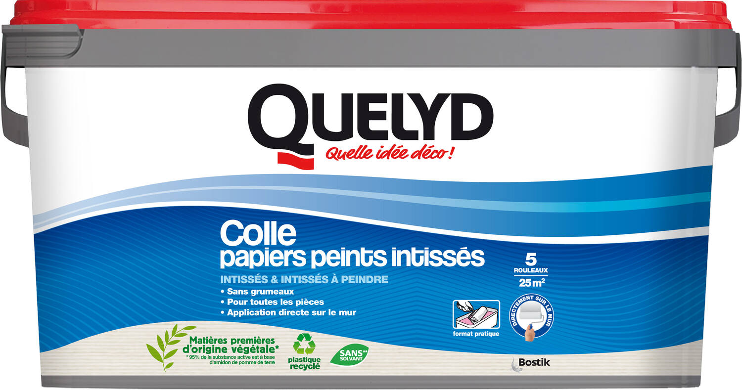 Colle Papiers Peints Intissé 3kg - QUELYD
