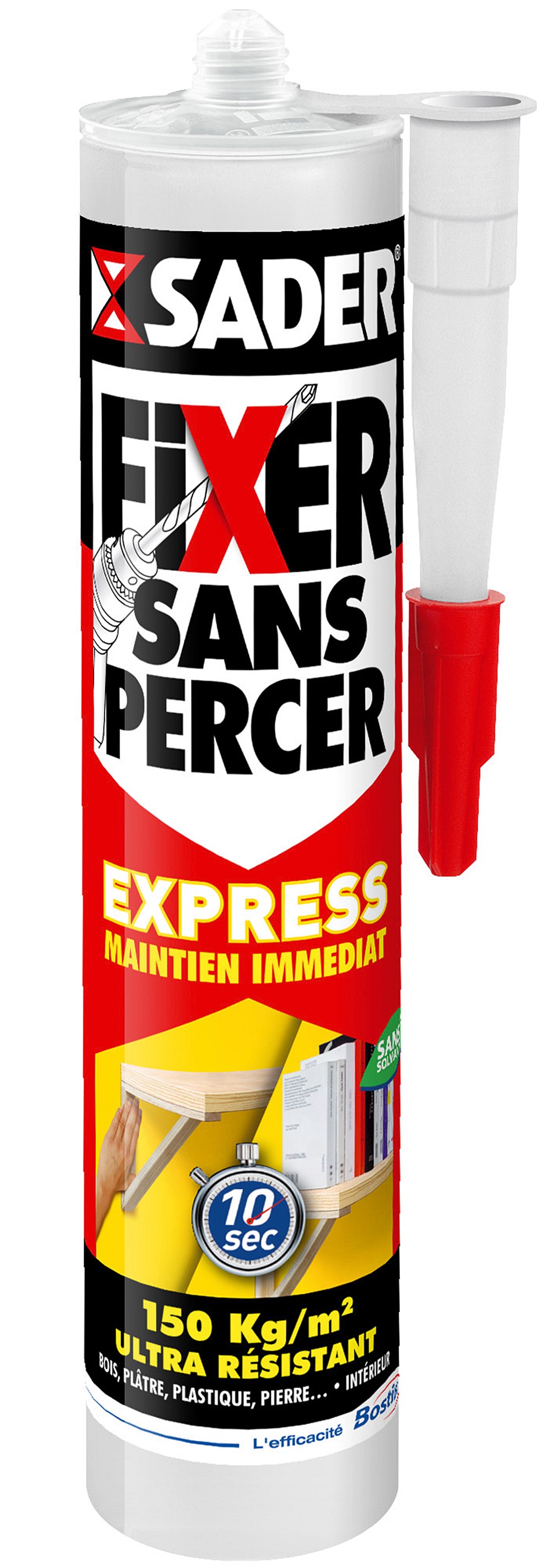Colle Fixer sans percer express - 310ml - SADER