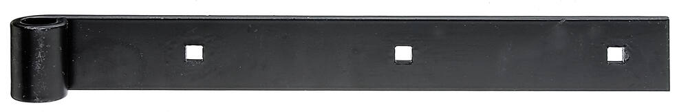 Penture bout droit Ø14mm 3,5x30cm noir - ALBERTS