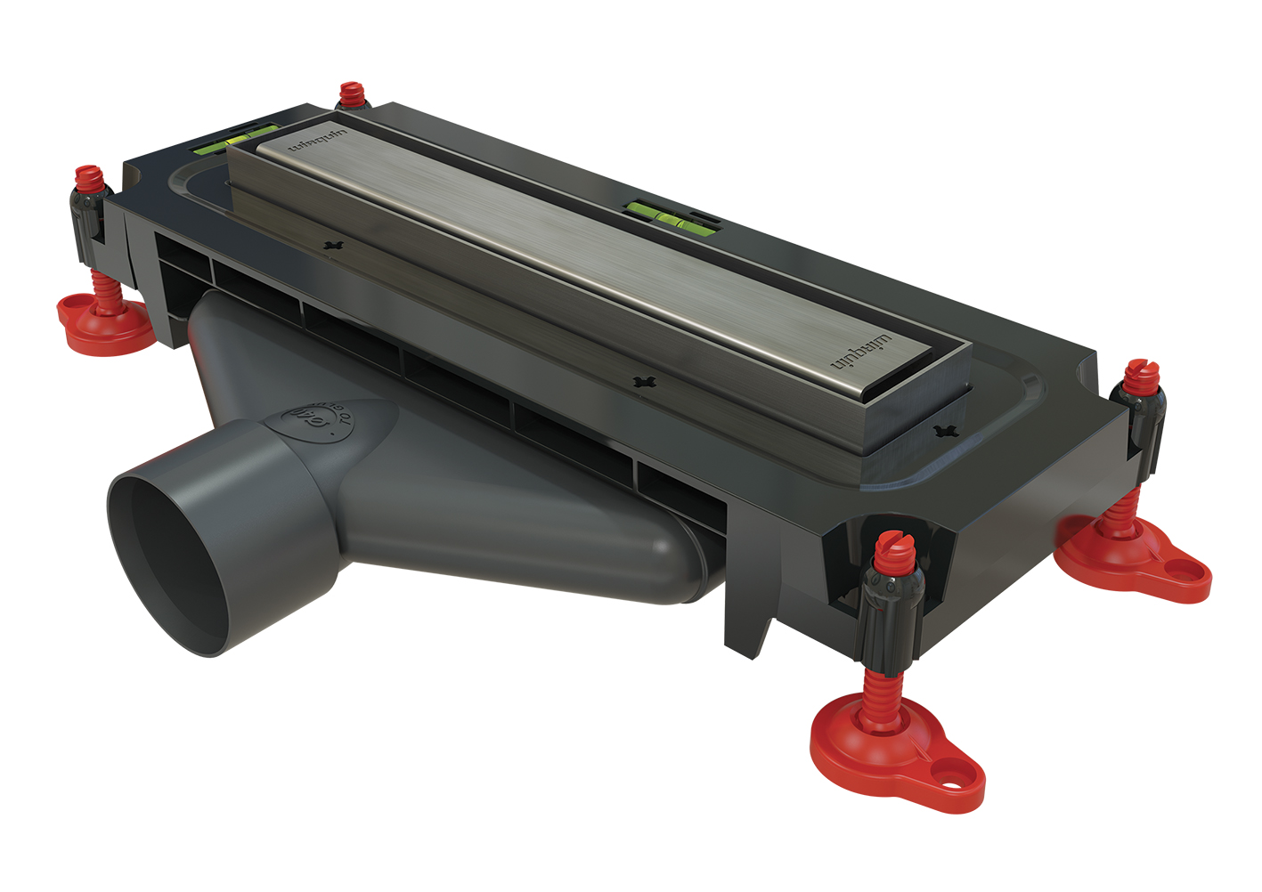 Caniveau extra-plat So Low L. 210 mm pour douche à l'italienne - WIRQUIN