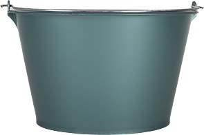 Seau 15,5L avec anse en métal D35 x H22,5cm - EDA