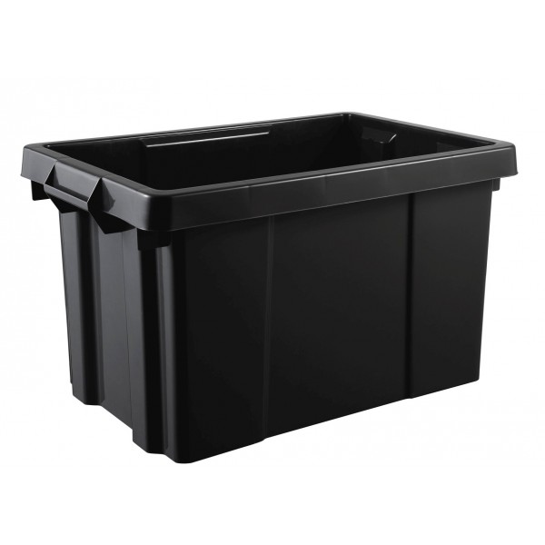 Bac de rangement pro 50L gris EDA