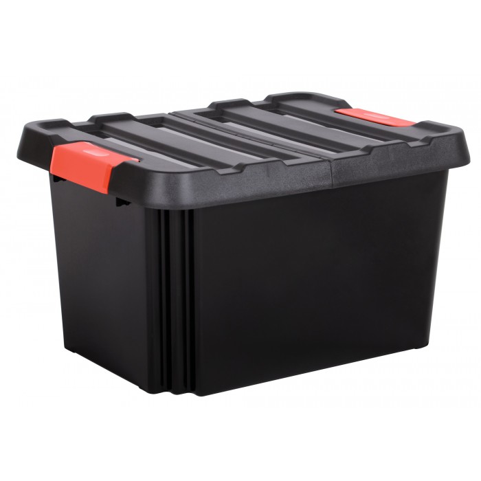 Bac de rangement avec couvercle 85L EDA