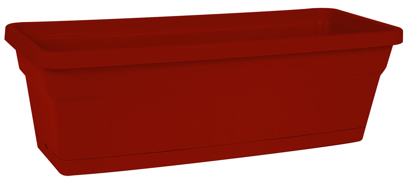 Jardinière style 10,5l coloris rouge rubis