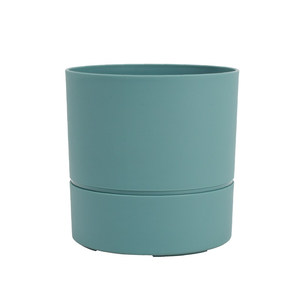 Pot Aquaduo Rond Ø20cm 3,5L Vert Eucalyptus