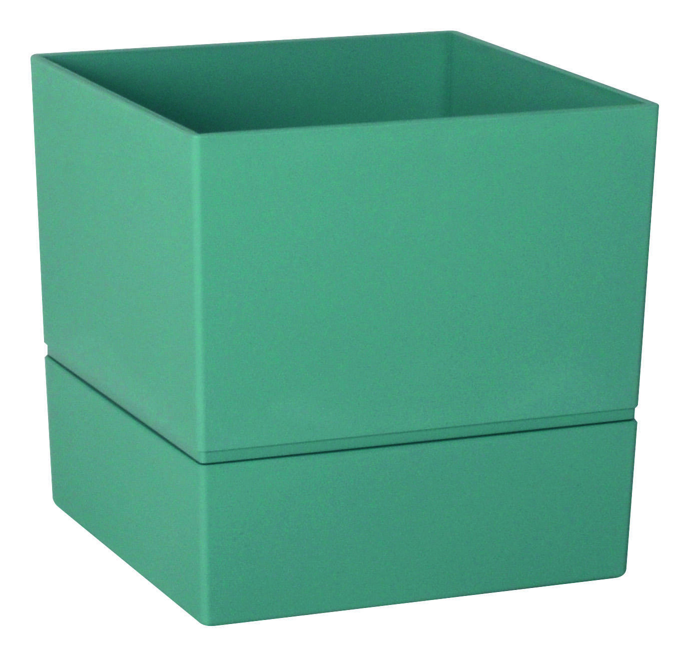 Pot pour plantes Aquaduo 14,3x14,3cm 1,8L réserve 0,6L Vert Eucalyptus - EDA