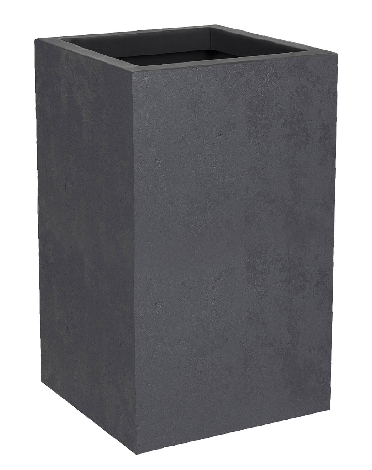 Pot Carré Haut Basalt Up 36L Gris Anthracite - EDA