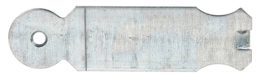 6 Pattes à scellement arrondie Ø5,5mm 3x110x0,25cm - ALBERTS