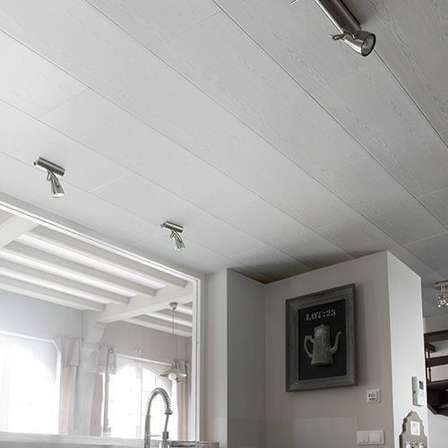 Lambris PVC Easy Top blanc satiné