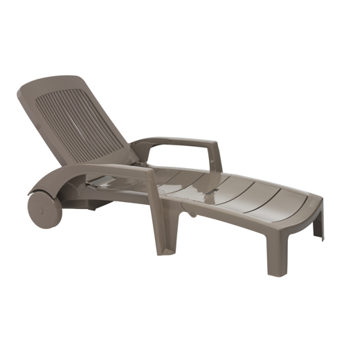 Bain de soleil résine Fidji taupe - GROSFILLEX