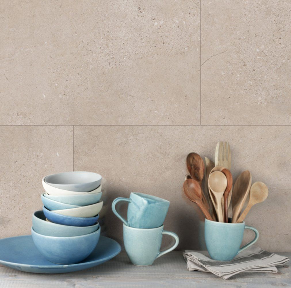 Lambris wall+ 30x60 cream slat