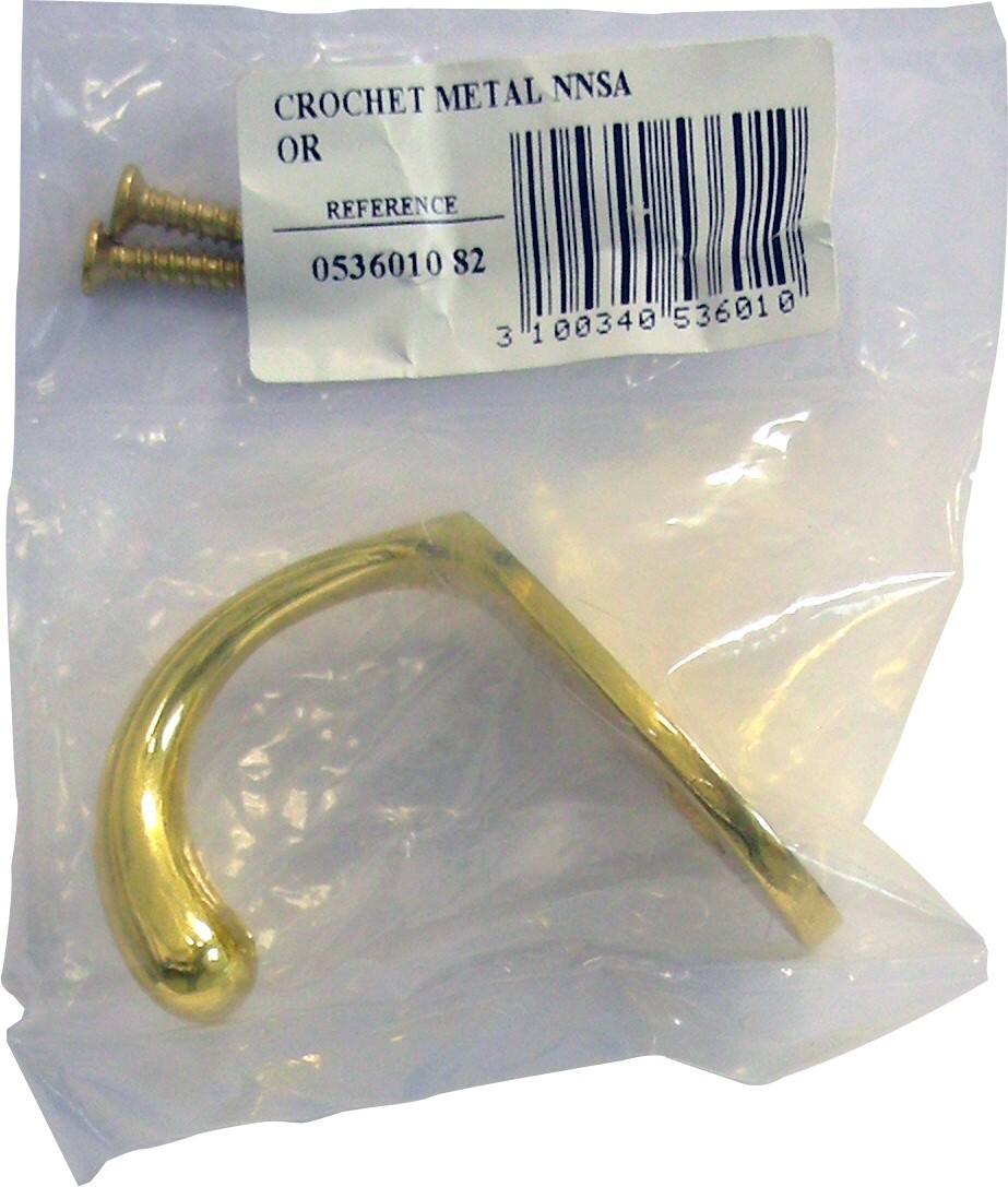 Crochet or métal