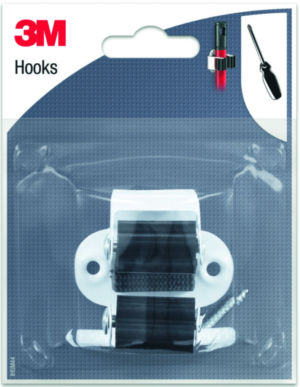 Crochet porte-outil pour manche Ø18 à 32mm Moyen modèle - 3M