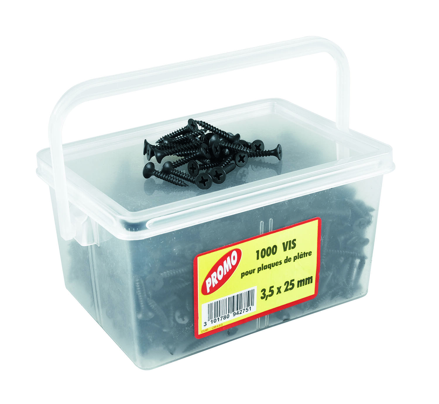 Vis x 1000 plaque de plâtre 3,5 x 25 mm - VYNEX