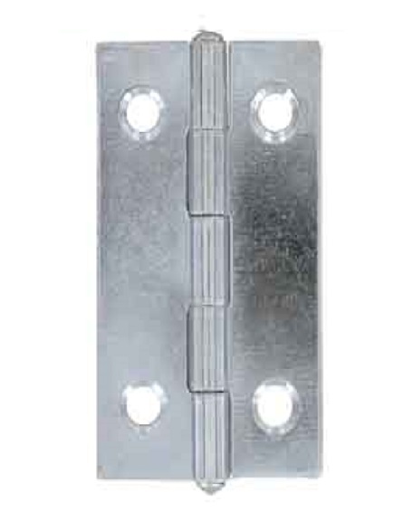 10 charnières de meuble 60x35 acier zingué - VYNEX