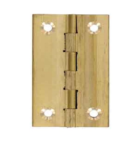 4 charnières de meuble 25x18 laiton massif - VYNEX