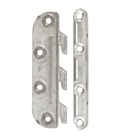 4 ferrures de lit 130mm - VYNEX