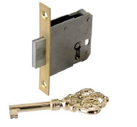 serrure à larder réversible 20mm acier