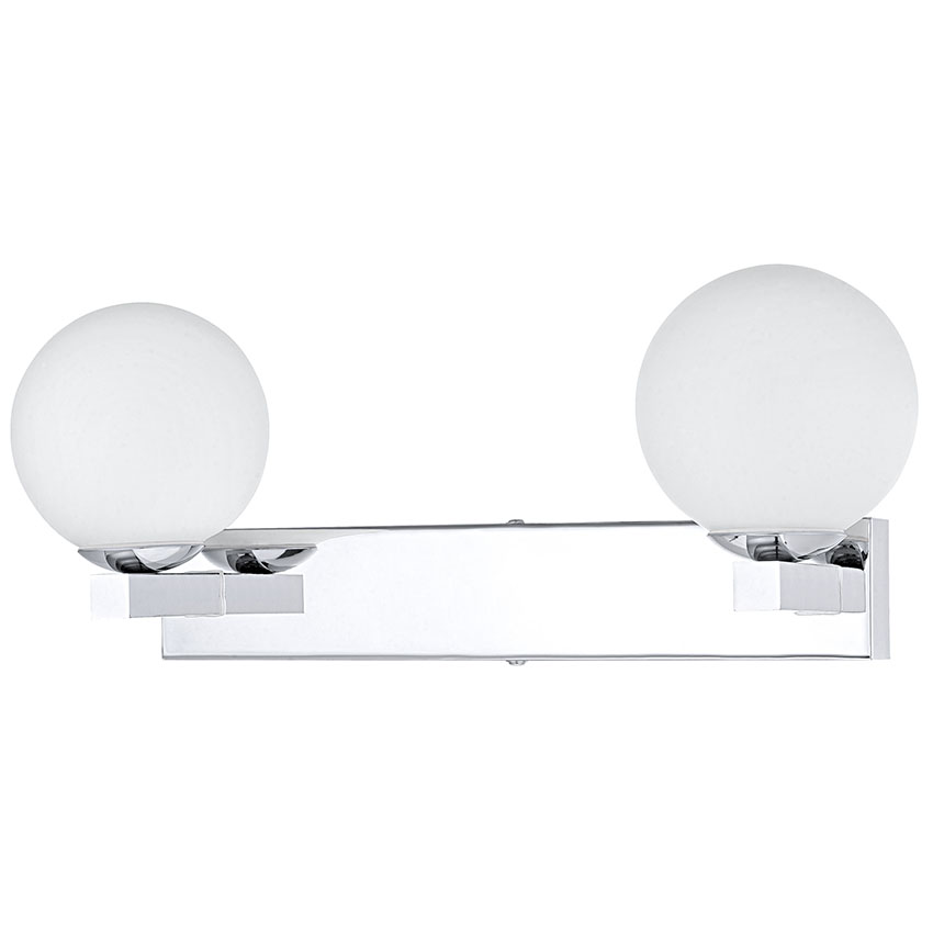 Applique salle de bain NINA 2l chromé - EGLO