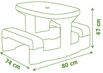Table pic nic - SMOBY