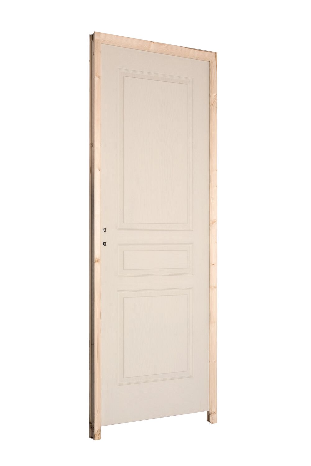 Bloc Porte Alvéolaire Décoratif Modèle 3 Panneaux Traverse Droite Eco - BALLAY