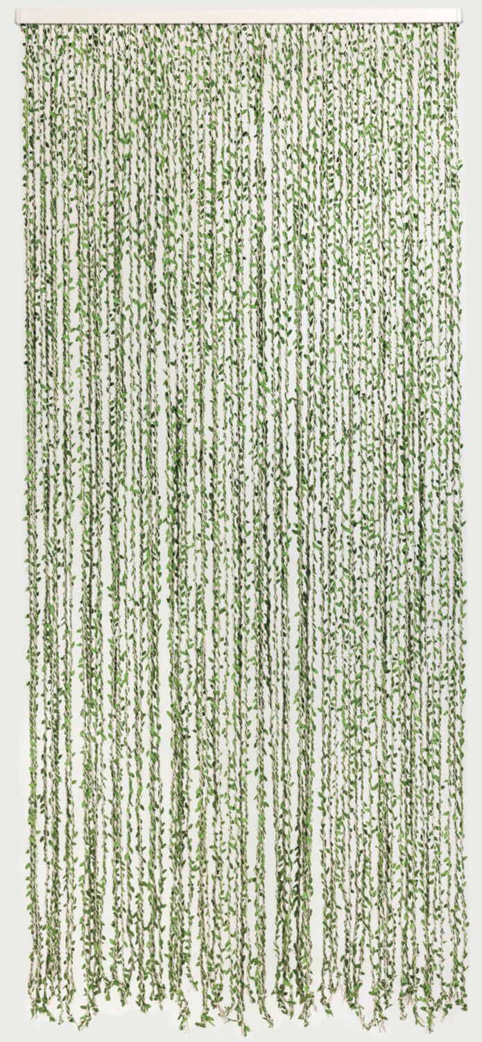 Rideau de porte Feuillage Artificiel Polyester Samana 90x200cm - MOREL