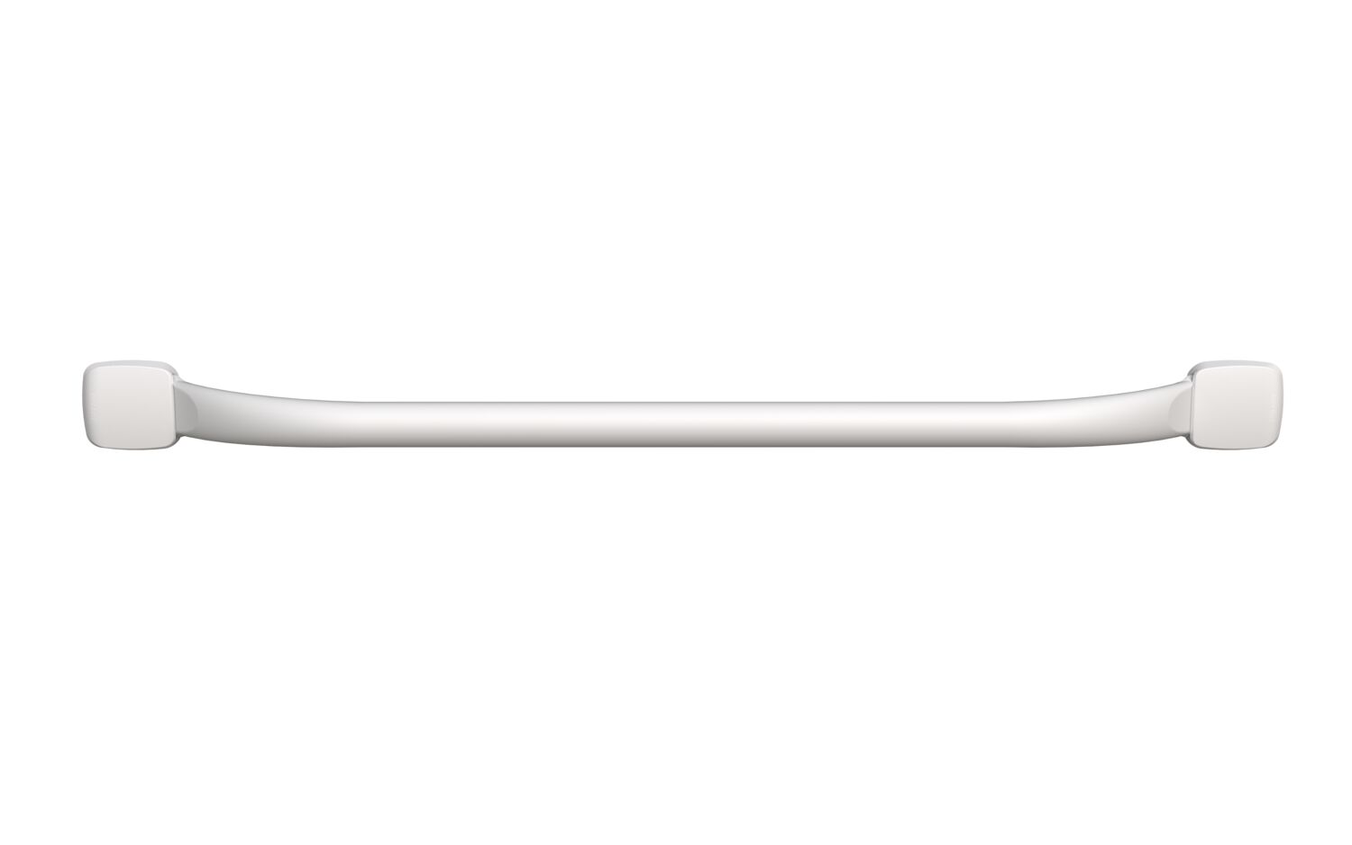 Barre Droite d'Appui Mana Acier Blanc Mat 70cm