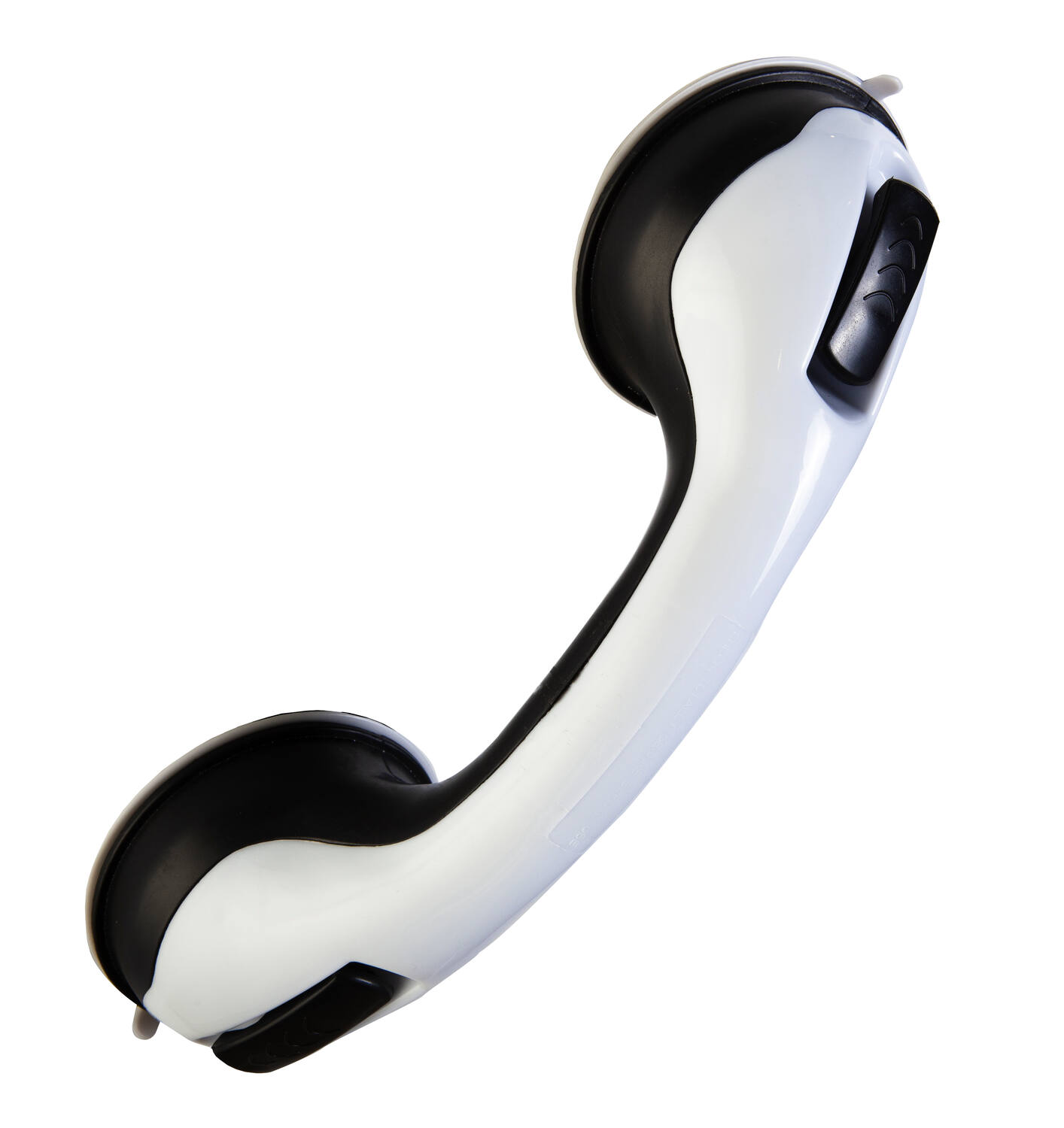 Barre à ventouse 30cm blanc/noir