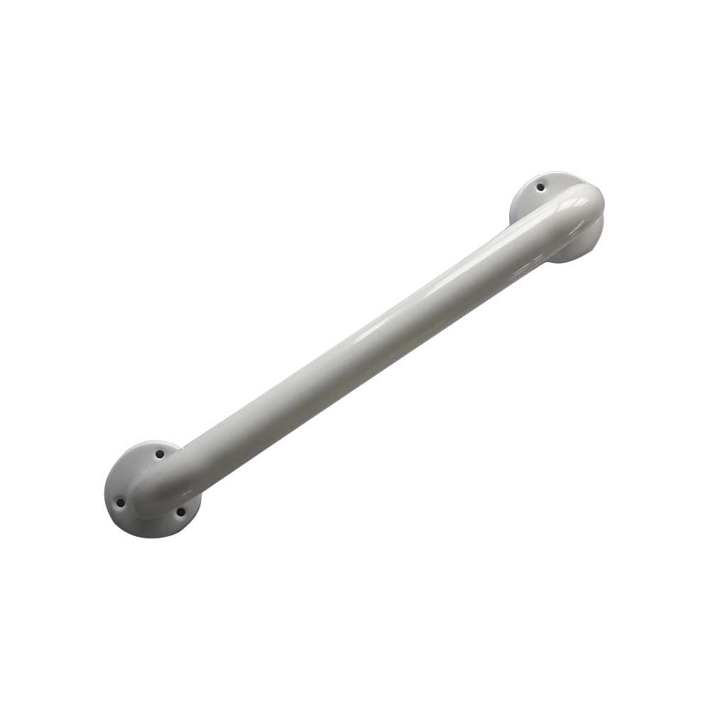 Barre d'appui droite 30cm inox epoxy blanc - GODONNIER