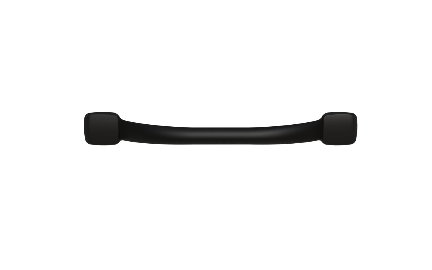 Barre Droite d'Appui Mana Acier Noir Mat 42,50cm