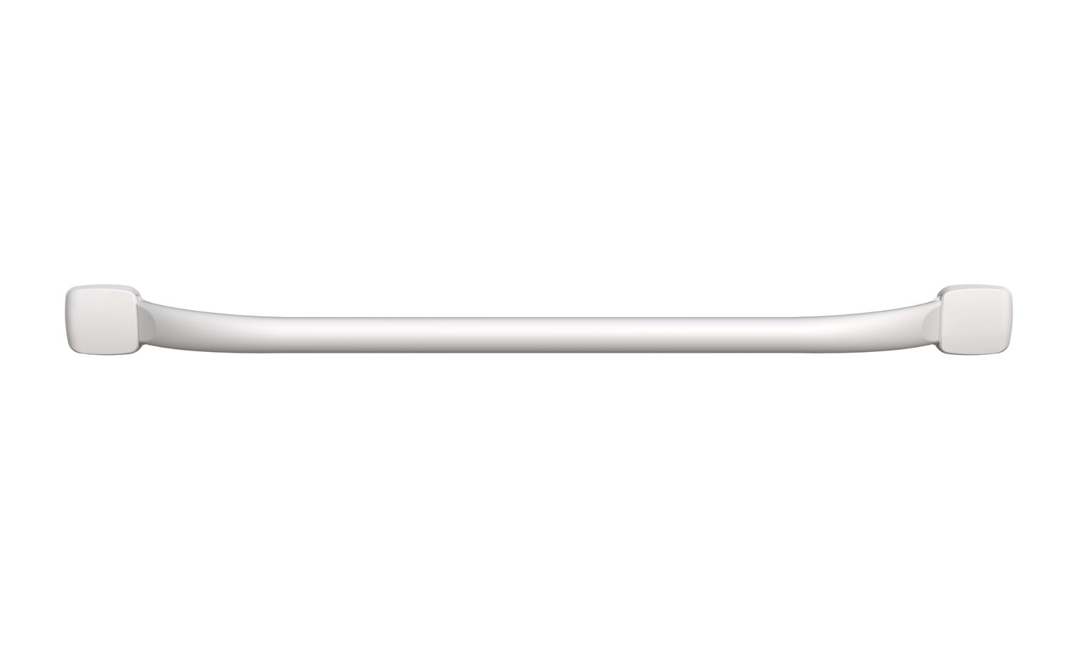 Barre Droite d'Appui Mana Acier Blanc Brillant 70cm