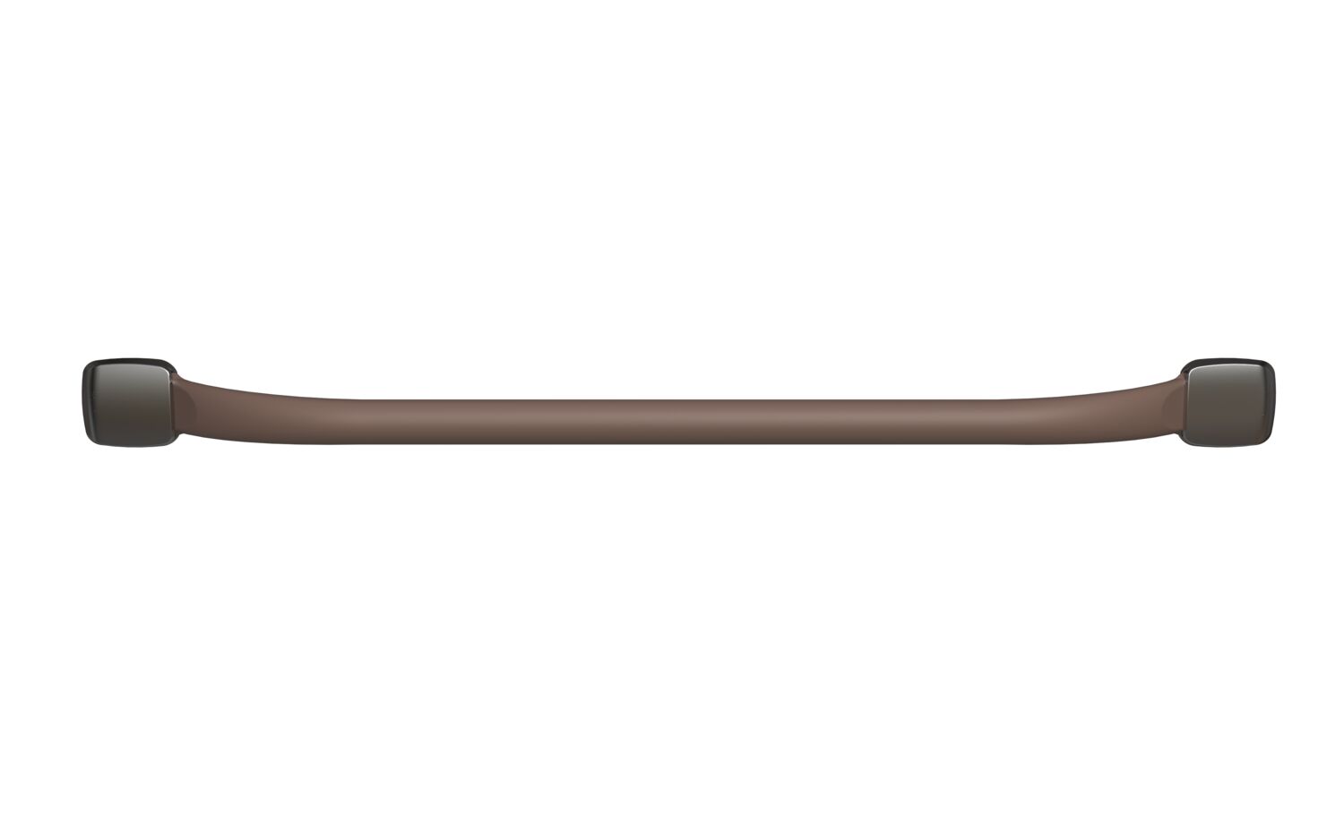 Barre Droite d'Appui Mana Acier Taupe 70cm