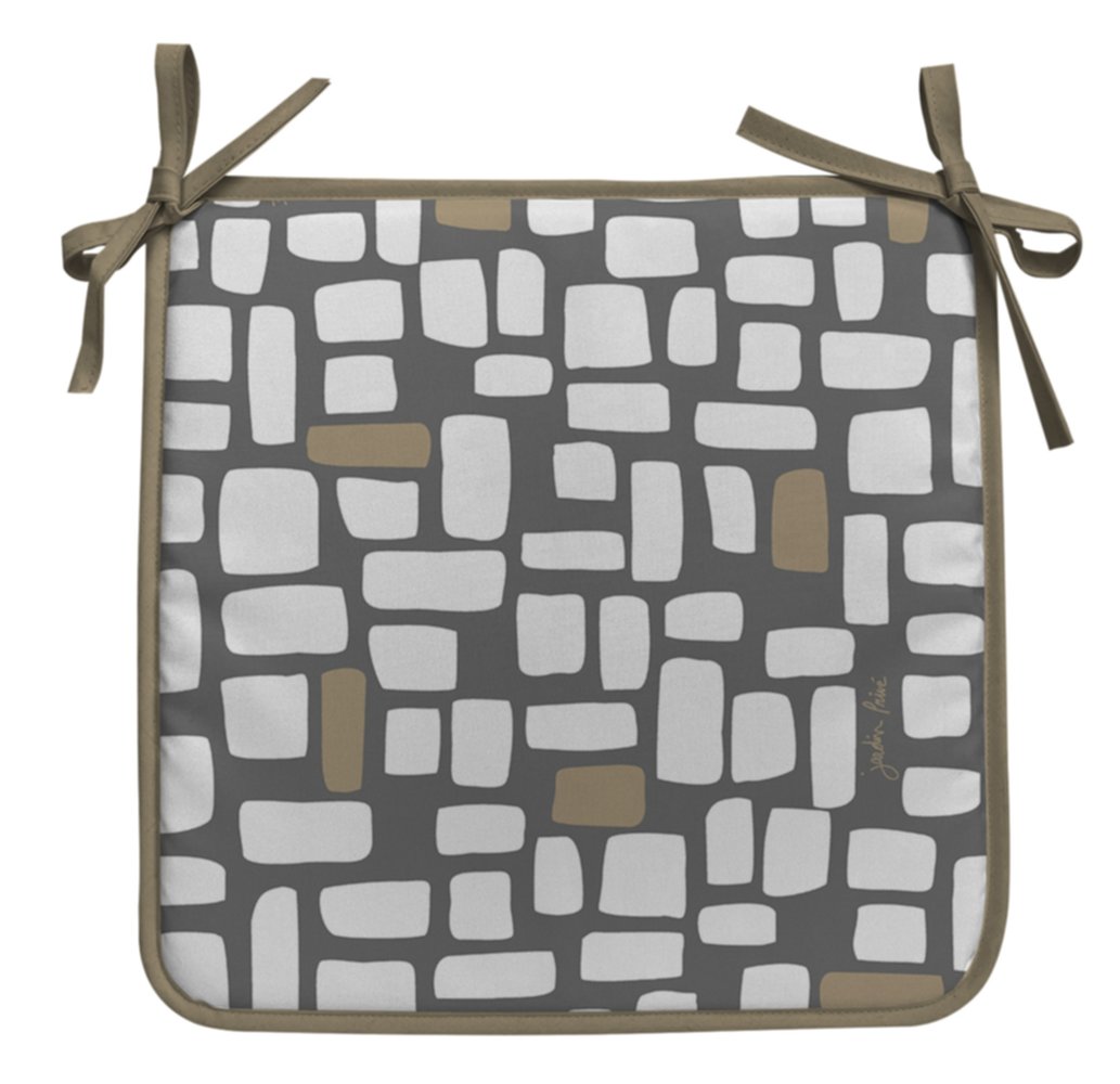 Galette de chaise ext. Block Pierre 39x39cm