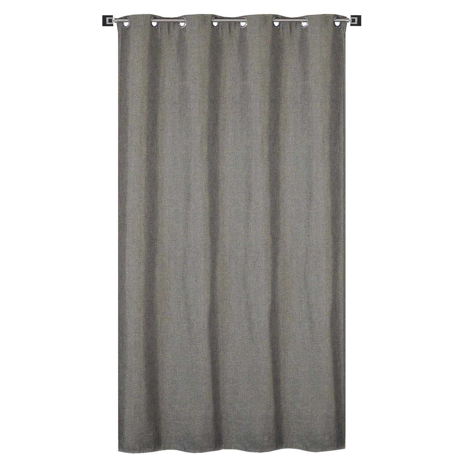 Rideau thermique 135x240cm gris - DYLREV