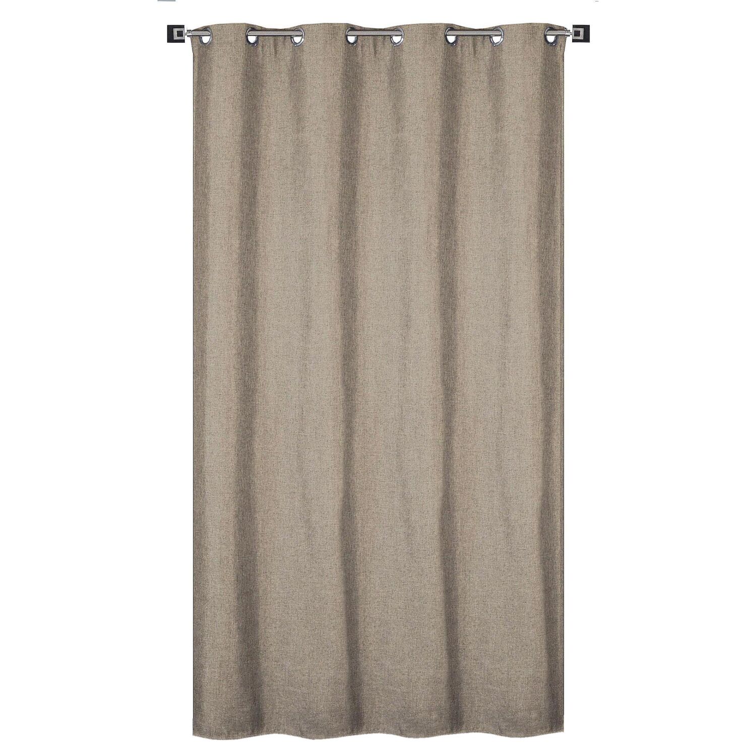 Rideau thermique 135x240cm taupe - DYLREV