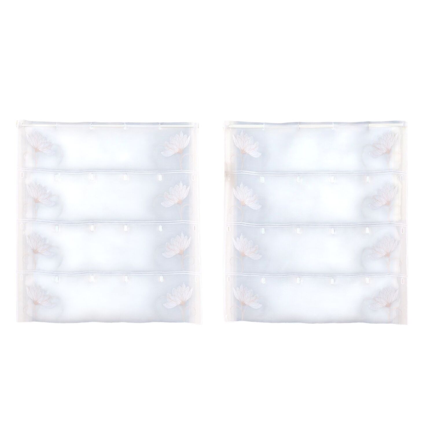 Modulable Etamine brodée L.60cm - (vendu au mètre)