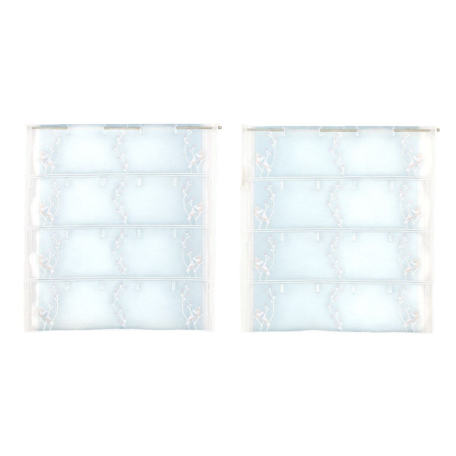 Modulable Etamine brodée L.60cm - (vendu au mètre)