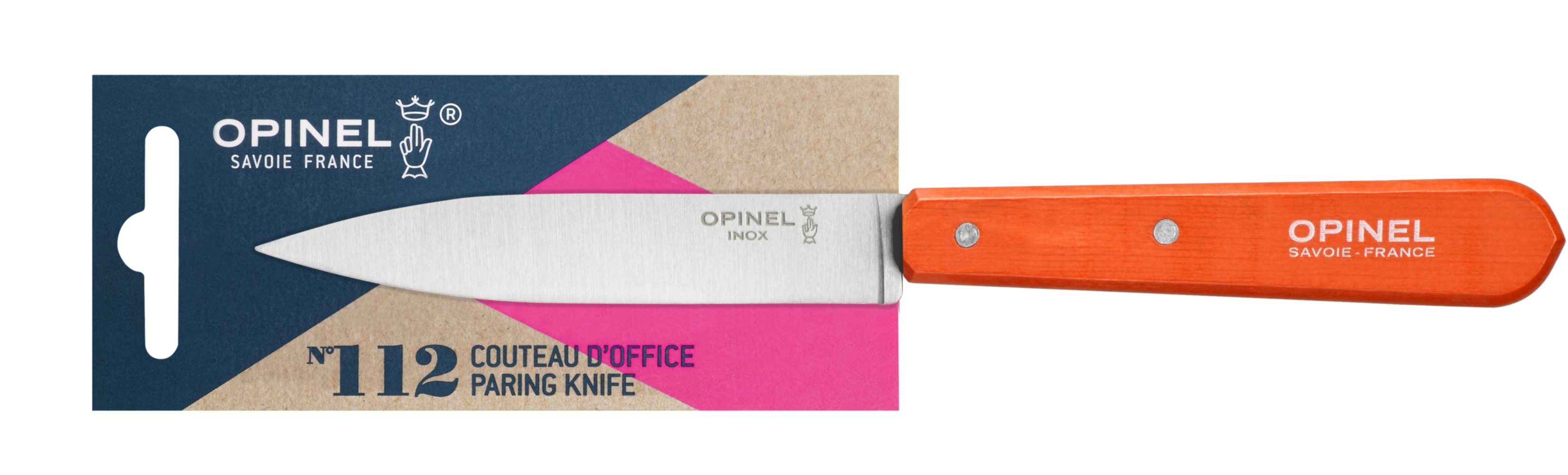 Couteau Office n°112 mandarine